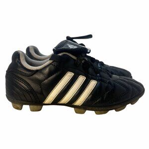 ADIDAS Soccer/ Baseball Cleats Shoes TraXion Hard Ground 749822 Black Size 13K